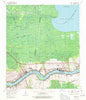 Mount Airy Louisiana Historical topographic map, 1:62500 scale, 15 X 15 Minute, Year 1962