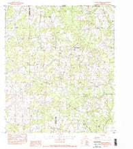 Mount Hermon Louisiana Historical topographic map, 1:24000 scale, 7.5 X 7.5 Minute, Year 1983