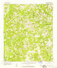 Mount Hermon Louisiana Historical topographic map, 1:62500 scale, 15 X 15 Minute, Year 1958