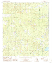 Mount Olive Louisiana Historical topographic map, 1:24000 scale, 7.5 X 7.5 Minute, Year 1986