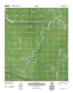 Mount Airy NW Louisiana Historical topographic map, 1:24000 scale, 7.5 X 7.5 Minute, Year 2012