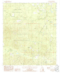 Mudville Louisiana Historical topographic map, 1:24000 scale, 7.5 X 7.5 Minute, Year 1985