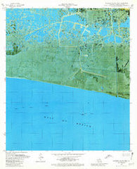 Mulberry Island West Louisiana Historical topographic map, 1:24000 scale, 7.5 X 7.5 Minute, Year 1979