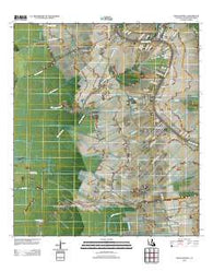 Napoleonville Louisiana Historical topographic map, 1:24000 scale, 7.5 X 7.5 Minute, Year 2012
