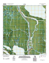 Napoleonville SW Louisiana Historical topographic map, 1:24000 scale, 7.5 X 7.5 Minute, Year 2012