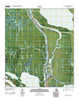 Napoleonville SW Louisiana Historical topographic map, 1:24000 scale, 7.5 X 7.5 Minute, Year 2012