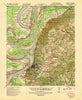 Natchez Mississippi Historical topographic map, 1:62500 scale, 15 X 15 Minute, Year 1939
