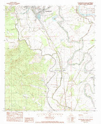 Natchitoches South Louisiana Historical topographic map, 1:24000 scale, 7.5 X 7.5 Minute, Year 1983