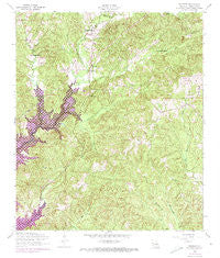 Negreet Louisiana Historical topographic map, 1:24000 scale, 7.5 X 7.5 Minute, Year 1954