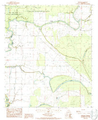 NewLight Louisiana Historical topographic map, 1:24000 scale, 7.5 X 7.5 Minute, Year 1987