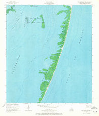 New Harbor Islands Louisiana Historical topographic map, 1:24000 scale, 7.5 X 7.5 Minute, Year 1951
