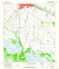 New Iberia South Louisiana Historical topographic map, 1:24000 scale, 7.5 X 7.5 Minute, Year 1963