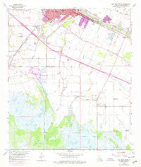 New Iberia South Louisiana Historical topographic map, 1:24000 scale, 7.5 X 7.5 Minute, Year 1963