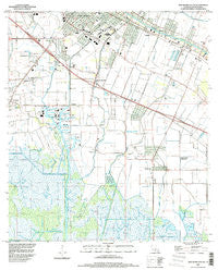 New Iberia South Louisiana Historical topographic map, 1:24000 scale, 7.5 X 7.5 Minute, Year 1994