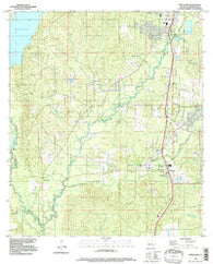 New Llano Louisiana Historical topographic map, 1:24000 scale, 7.5 X 7.5 Minute, Year 1994