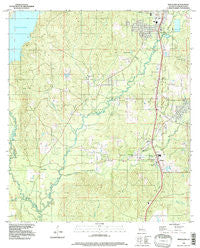 New Llano Louisiana Historical topographic map, 1:24000 scale, 7.5 X 7.5 Minute, Year 1994