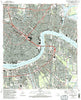 New Orleans East Louisiana Historical topographic map, 1:24000 scale, 7.5 X 7.5 Minute, Year 1992