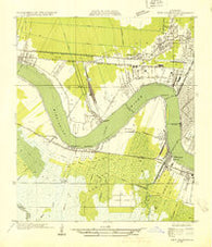 New Orleans NW Louisiana Historical topographic map, 1:31680 scale, 7.5 X 7.5 Minute, Year 1932