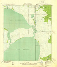 New Orleans SW Louisiana Historical topographic map, 1:31680 scale, 7.5 X 7.5 Minute, Year 1932
