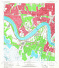 New Orleans West Louisiana Historical topographic map, 1:24000 scale, 7.5 X 7.5 Minute, Year 1965