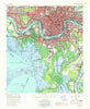 New Orleans Louisiana Historical topographic map, 1:62500 scale, 15 X 15 Minute, Year 1967