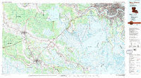 New Orleans Louisiana Historical topographic map, 1:100000 scale, 30 X 60 Minute, Year 1983