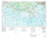 New Orleans Louisiana Historical topographic map, 1:250000 scale, 1 X 2 Degree, Year 1963