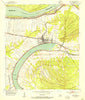 New Roads Louisiana Historical topographic map, 1:24000 scale, 7.5 X 7.5 Minute, Year 1953