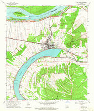 New Roads Louisiana Historical topographic map, 1:24000 scale, 7.5 X 7.5 Minute, Year 1962
