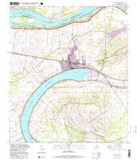 New Roads Louisiana Historical topographic map, 1:24000 scale, 7.5 X 7.5 Minute, Year 1996
