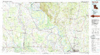 New Roads Louisiana Historical topographic map, 1:100000 scale, 30 X 60 Minute, Year 1983