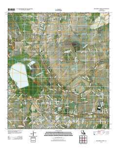 New Iberia North Louisiana Historical topographic map, 1:24000 scale, 7.5 X 7.5 Minute, Year 2012