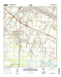New Iberia South Louisiana Current topographic map, 1:24000 scale, 7.5 X 7.5 Minute, Year 2015
