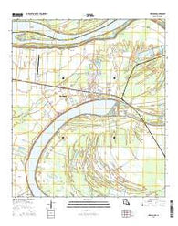 New Roads Louisiana Current topographic map, 1:24000 scale, 7.5 X 7.5 Minute, Year 2015