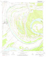 Newellton Louisiana Historical topographic map, 1:24000 scale, 7.5 X 7.5 Minute, Year 1963