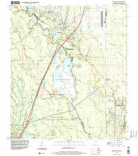 Nicholson Mississippi Historical topographic map, 1:24000 scale, 7.5 X 7.5 Minute, Year 1998