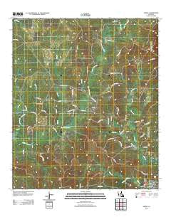 Nickel Louisiana Historical topographic map, 1:24000 scale, 7.5 X 7.5 Minute, Year 2012