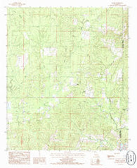 Nickel Louisiana Historical topographic map, 1:24000 scale, 7.5 X 7.5 Minute, Year 1984