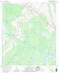 North Bend Louisiana Historical topographic map, 1:24000 scale, 7.5 X 7.5 Minute, Year 1966