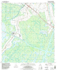 North Bend Louisiana Historical topographic map, 1:24000 scale, 7.5 X 7.5 Minute, Year 1994