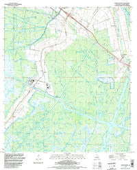 North Bend Louisiana Historical topographic map, 1:24000 scale, 7.5 X 7.5 Minute, Year 1994