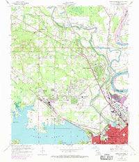 North Highlands Louisiana Historical topographic map, 1:24000 scale, 7.5 X 7.5 Minute, Year 1960