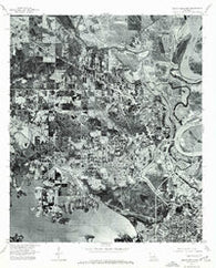 North Highlands Louisiana Historical topographic map, 1:24000 scale, 7.5 X 7.5 Minute, Year 1975