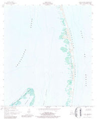 North Islands Louisiana Historical topographic map, 1:24000 scale, 7.5 X 7.5 Minute, Year 1951