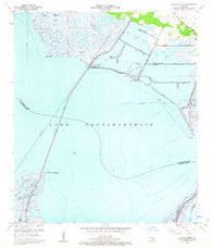 North Shore Louisiana Historical topographic map, 1:24000 scale, 7.5 X 7.5 Minute, Year 1951