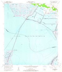 North Shore Louisiana Historical topographic map, 1:24000 scale, 7.5 X 7.5 Minute, Year 1951
