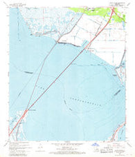 North Shore Louisiana Historical topographic map, 1:24000 scale, 7.5 X 7.5 Minute, Year 1967