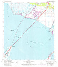 North Shore Louisiana Historical topographic map, 1:24000 scale, 7.5 X 7.5 Minute, Year 1967