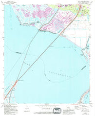 North Shore Louisiana Historical topographic map, 1:24000 scale, 7.5 X 7.5 Minute, Year 1967