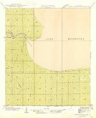 North of Garyville Louisiana Historical topographic map, 1:31680 scale, 7.5 X 7.5 Minute, Year 1946